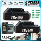Us For Makita 18v 3 5ah Lxt Li-ion Battery Bl1830 Bl1815 Bl1850 Bl1860   Charger
