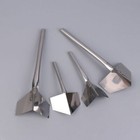 1pc Stainless Steel Putty Knife Inside Outside Corner Scraping Yin Yang Puller