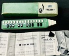 Vtg Hohner Melodica Soprano Music Keyboard Instrument Germany Green Box   Instru