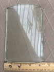 Jennings Mills Antique Slot Machines Gooseneck Reel Window Curved Glass 6-1 2 X