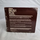 Vintage Gillette Brush Plus Shaving Kit 1984 Travel Kit Hard Case Nos Open Box