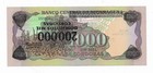 Nicaragua P-162 200 000  Overprint Inverted Reverse Gem Cu