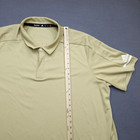 Adidas Team Iconic Coaches Polo Shirt Collegiate Men s 3xl Beige Short Sleeve