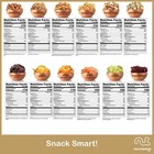 Nut Cravings Gourmet Dried Fruit   Nut Gift Basket Leaf Tower   Ribbon 12 Pieces