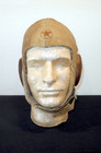 Ww2 Imperial Japanese Army - Leather Flight Helmet - Winter Version - Nice