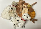 Ty Beanie Babies 6 Pc Lot All With Tags   Dalmatian Beak The Kiwi
