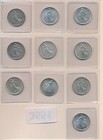 France - 5 Francs - 1960 - 1966 - Silver - 10 Coins Au-bu -  3551