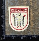 Vintage M  nchen Coat Of Arms Munich Germany Travel Souvenir Patch 1960   s Felt