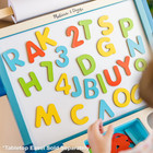 Deluxe Magnetic Letters And Numbers Set With 89 Wooden Magnets Alphabet Letter M