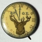 Bpoe Elks Lodge Moment Of Silence Remembrance 7 8  Celluloid Button