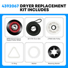 4392067 Dryer Maintenance Kit For Whirlpool Ap3109602 80047 Ah373088 Ea373088