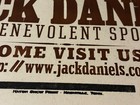 Jack Daniels Whiskey Advertising Our Benevolent Sponsor Hatch Show Print Poster