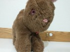 Vtg Bunny Rabbit Stuffed Animal Plush Starburst Eyes Felt Tongue 10  60s   70s