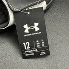 Under Armour Comfort Ignite Pro Slides Mens 12 Style 3026023-003 Black White Nwt