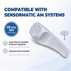 1 000 Genuine Sensormatic   Brand Supertag   Ii W pin  Grey Pre-owned