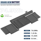     lot Replace Battery A1493 For Apple Macbook Pro 13  A1582 A1502 2013 2014 2015