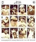 Guyana 1995 - Babe Ruth - Sheet Of 12 Stamps   Souvenir Sheet - Scott 2915-6 Mnh