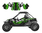 Arctic Cat Wildcat 1000 Custom Graphics Wrap Kit Thick Racing Vinyl  3500