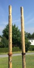 Pair Wooden Weathered Oars 78  Long 2 Oar Boat Canoe Decor