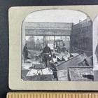 San Francisco Earthquake Stereoview Bank Safes Guarded 1906 Disaster Scene