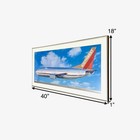 Poster Airplane Silver One Print Southwest Airlines 25th Anniversary Framed Art
