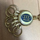 Audi Keychain Key Ring Key Fob Rare Japan Used Gift Vintage Retro