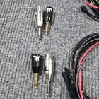 Lot Of 2 Guitar Patch Cables 1 4  Plugs Plus 4 Xlr To 1 4  Audio Adapters