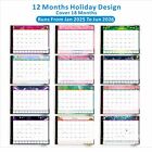 Desk Calendar 2025-2026  18 Months Large Desk Calendar 22  X 17   Jan  2025 -   