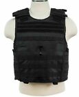 Vism Expert Plate Carrier Vest Med-2xl Tactical Shooting Range Hunting Black