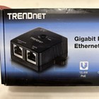 Trendnet Tpe-113gi Gigabit Power Over Ethernet Poe Injector  Supplies 15 4w