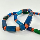 Nueva Cadiz Blue Trade Beads 34inch
