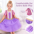 Princess Dress Up For Girls Age 3 4 5 6  Dress Up Clothes With Shoes Toy  Birthd
