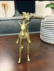 African Fon  benin  Bronze Figure Tribal Hunter On Horse Ethnographic Folk Art