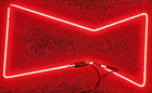 Budweiser Bow Tie Neon Tube Only Beer Neon Light Sign - Man Cave