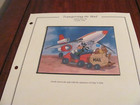 Lesotho  1986 Disney Souvenir Sheet Mnh  see Description  transporting The Mail