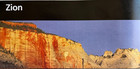 Zion Np - Utah   National Park Service Unigrid Brochure map  New