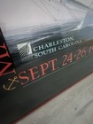 Maritime Charleston S  Carolina Festival John Mecray 1993 Red Framed