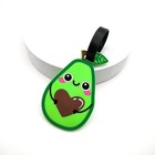 Cute Silicone Luggage Tag For Women Men Funny Fruit Travel Bag Tags Identifier S