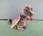 1999 Ty Beanie Buddy- Scorch The Dragon- 10  Tall Tie Dye Plush Animal- With Tag