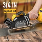 3  Mini Circular Saw Compatible With Dewalt 20v Max Battery no Battery  Cordl   