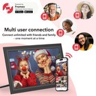 Frameo 15 6-inch Digital Photo Picture Frame  Wifi  1920x1080 Touchscreen  32gb