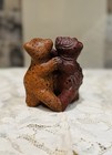 4  Colima Ceramic Dancing Dogs Mexican Folk Art Aztec Xolo Mesoamerican Pottery