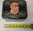 Vintage Black Metal Singer Sewing Box