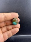 Very Rare Old Vintage Large Tibetan Turquoise Stone Bead Worn Patina