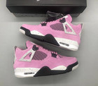Jordan 4 Retro  orchid  Men women Mid Top Basketball Shoes