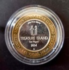 Treasure Island Las Vegas 2004 Siren Of Ti 1oz  999 Silver Le  10 Gaming Token