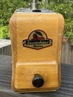 Vintage 1940s Solid Birch German  zassenhaus  Conical Burr Coffee Grinder 