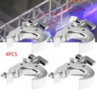 4pcs Heavy Duty Aluminum Alloy Light Truss Clamps Dj Lighting Stage Clamp Hook