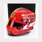 1 2 Mini Helmet Bell Casco F1 Charles Leclerc Team Ferrari 2024 Red Mh4100304 Mm