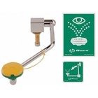 Haws 7611 Plumbed Eyewash  Counter  Plumbed  6 In H   11 1 2 In W